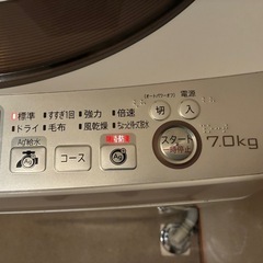 SHARP 洗濯機の画像