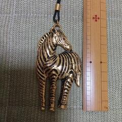 しまうま　ゴージャス ゼブラ　ゴールドコードネックレスの画像