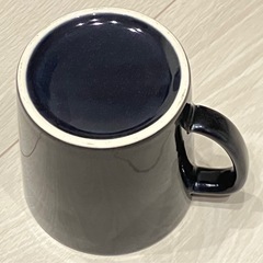 コップ　紺色の画像