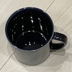 コップ　紺色の画像