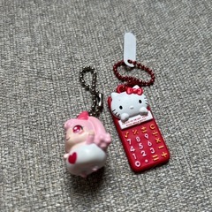 小物入れとキーホルダーの画像