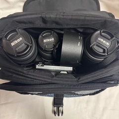 NikonD3100 一眼レフ レンズ3本 フルセットの画像