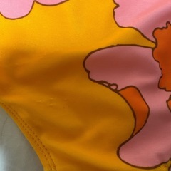 女の子向け花柄ワンピース水着 130 GAPの画像