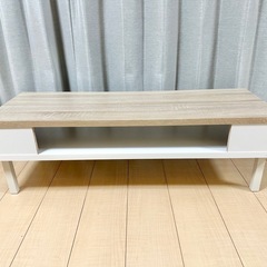 アイリスオーヤマ ウッドAVボード テレビ台 ホワイト WAB-950-Wの画像