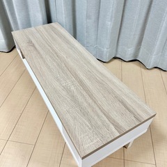 アイリスオーヤマ ウッドAVボード テレビ台 ホワイト WAB-950-Wの画像