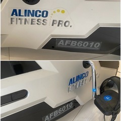 【動作良好】ALINCO(アルインコ) エアロバイク プログラムバイク 6010 AFB6010の画像