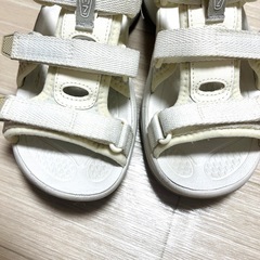 Keen サンダル 23cm ホワイト　US6　 の画像