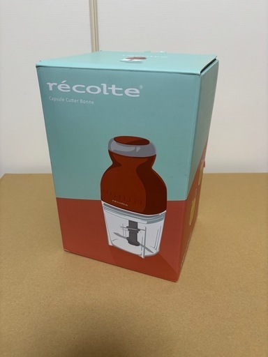 【新品未使用】rcolte レコルト カプセルカッターボンヌ Carmine Red