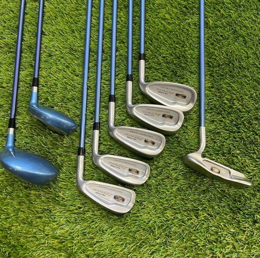 【値下げ】レディースゴルファー初心者8本セット　バッグ付