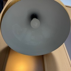 照明器具　ニトリ　電気の傘　の画像