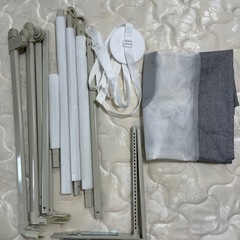 ダブルベッド用ベッドガード/転落防止柵の画像