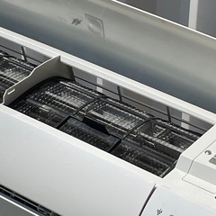 取付け可 ! !◇シャープ エアコン 6畳用 2017年製 内部洗浄 プラズマクラスター AY-F22TD 高圧洗浄済み ! 保証付き ! !の画像