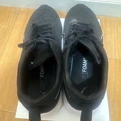 PUMAコメットワイドスニーカー 27.5㎝ 309936 01BLK/WHTの画像