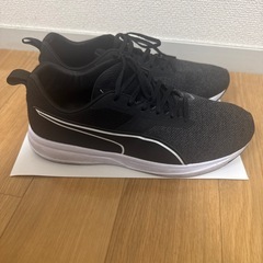 PUMAコメットワイドスニーカー 27.5㎝ 309936 01BLK/WHTの画像