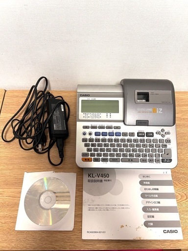 【動作確認済】カシオ NAME LAND Biz ネームランド BiZ ラベルライター KL-V450◆