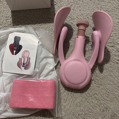 骨盤底筋 内転筋トレーニング器具 太もも 筋トレ 骨盤ていきん ピンク バンド付の画像