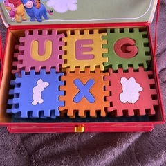 ディズニー　ふわふわパズル　ABC 72パーツの画像