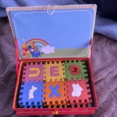 ディズニー　ふわふわパズル　ABC 72パーツの画像