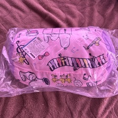 スヌーピー　音楽デザイン　子ども用枕の画像