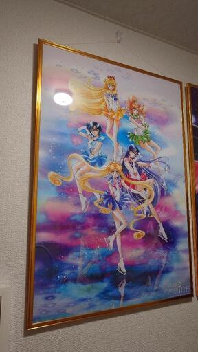 原画使用 B2サイズ(72.8×51.5cm) ポスター2種（セレニティ/5戦士