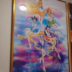 原画使用 B2サイズ(72.8×51.5cm) ポスター2種（セレニティ/5戦士）セーラームーン アイスショー プリズムオンアイスの画像