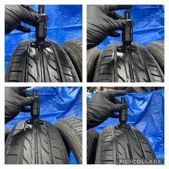 2021年製　ダンロップ　EC202 175/65R14 82S 十勝手渡可/中古ラジアルタイヤ/夏タイヤ/ノート等の画像