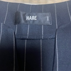 HARE ハレ サイドスリットストライプスキッパー レイヤード プルオーバーの画像