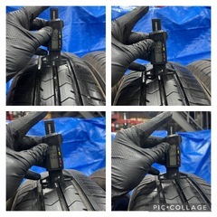 バリ溝！　ブリヂストン　ECOPIA NH100C 185/65r15 88S 十勝手渡可/中古ラジアルタイヤ/夏タイヤ/カローラ　プリウス等の画像