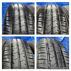 2020年製　ダンロップ　EC202 185/60R15 84H 十勝手渡可/中古ラジアルタイヤ/夏タイヤ/アクア　ヴィッツ等の画像