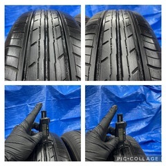 2023年製　2本　ヨコハマ　BluEarth ES32 185/65R14 79S 十勝手渡可/中古ラジアルタイヤ/夏タイヤ/デミオ　フリード等の画像