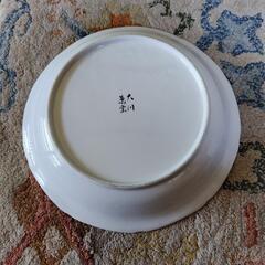 大川東窯　大皿　絵皿　陶芸　陶器　焼物の画像