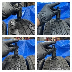 2023年製　イボ付あり！バリ溝　ブリヂストン　ブリザックVRX3 175/65R16 82Q 十勝手渡可/中古スタッドレスタイヤ/冬タイヤ/イグニス　クロスビー等の画像
