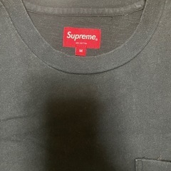 シュプリーム L/S Pocket Tee 長袖ポケットTシャツ ブラックの画像