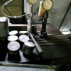 MB-113SL.各種加工済みエンジン部品取付け―各部精密加工-内燃機業務常設の画像