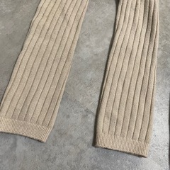 子供 リブ編み スパッツ パンツ 90〜100cmの画像