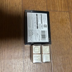 スタンプ　　スタンプ台（赤）　DAISOの画像