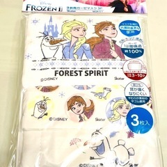 新品　アナ雪／ユニコーン 子供用ガーゼマスク　3〜10歳対象　12パック　３６枚　個別包装の画像