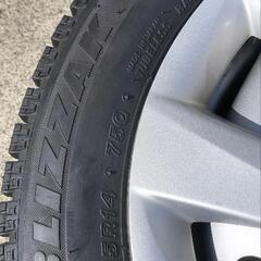 ◯155/65R14◯スタッドレスタイヤホイール4本セット◯ブリヂストン◯軽自動車◯ダイハツ スズキ OEM車輌に装着可能◯の画像