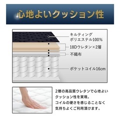 アイリスプラザ　マットレス　セミダブルの画像