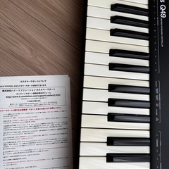 【黄ばみ有り】Alesis Q49 MIDIキーボードの画像