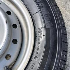 ◯軽トラ軽バン◯145R12 6PR◯ノーマルタイヤホイール4本セット◯国産◯ヨコハマ◯倉庫からの掘り出しタイヤ◯の画像