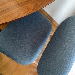 ニトリ　ダイニングテーブル　チェア　セットの画像