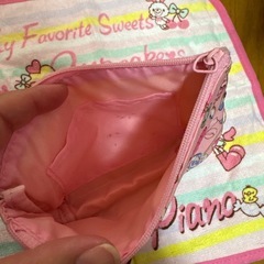 メゾピアノ　タオル　ポーチセットの画像