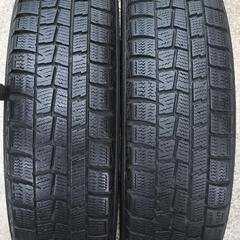 ◯155/65R13◯スタッドレスタイヤアルミホイール4本セット◯ダンロップ◯軽自動車◯の画像