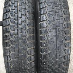 □軽トラ軽バン□145R12 6PR□スタッドレスタイヤホイール4本セット□タイヤおまけ□の画像