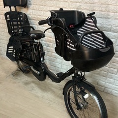 美品🌈大容量8🌸室内保管🌼パナソニック ギュット　🌼子供乗せ電動自転車bk19の画像