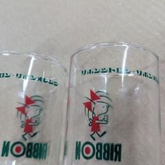 特製リボングラス2個入り　1セット300円　リボンちゃん　サッポロビール昭和レトロ★他19セット有りの画像