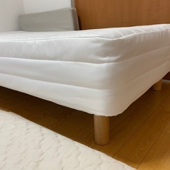 無印良品　脚付マットレス　シングルの画像