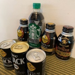 ブラックコーヒー7本セットの画像