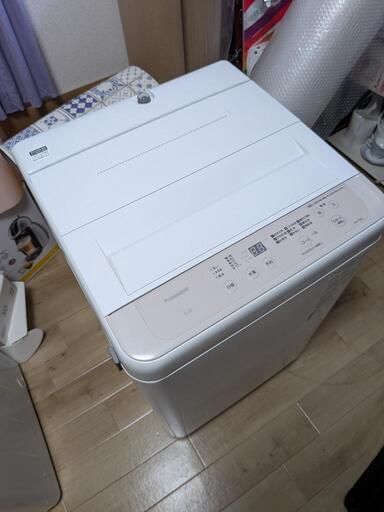 【さっちさん専用】2024年製Panasonic全自動洗濯機　NA-F6B2-C パナソニック NA-F6B2-C 全自動洗濯機 洗濯6kg エクリュベージュ